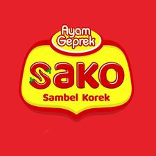 logo sako ayam geprek sambel korek