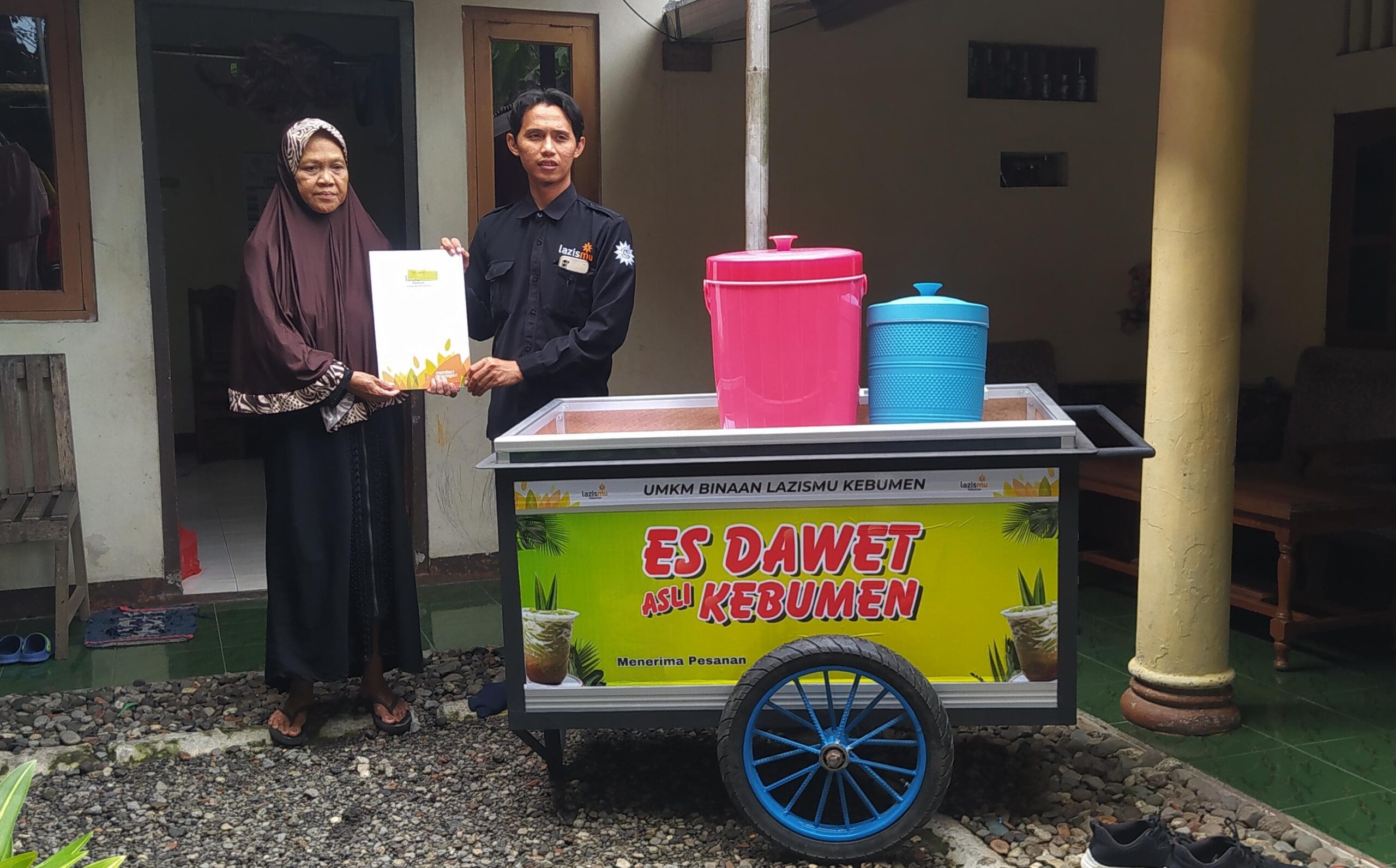 Tasyaruf Program UMKM Lazismu Bantu Warga Desa Karangsari Kebumen