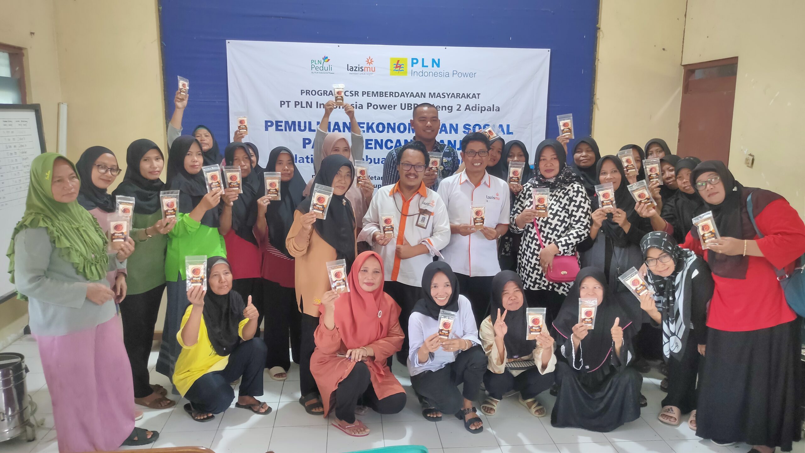 Percepat Pemulihan Pasca Bencana Demak, PT PLN Indonesia Power Adipala dan Lazismu CilacapGelar Pelatihan Pembuatan Abon Tuna