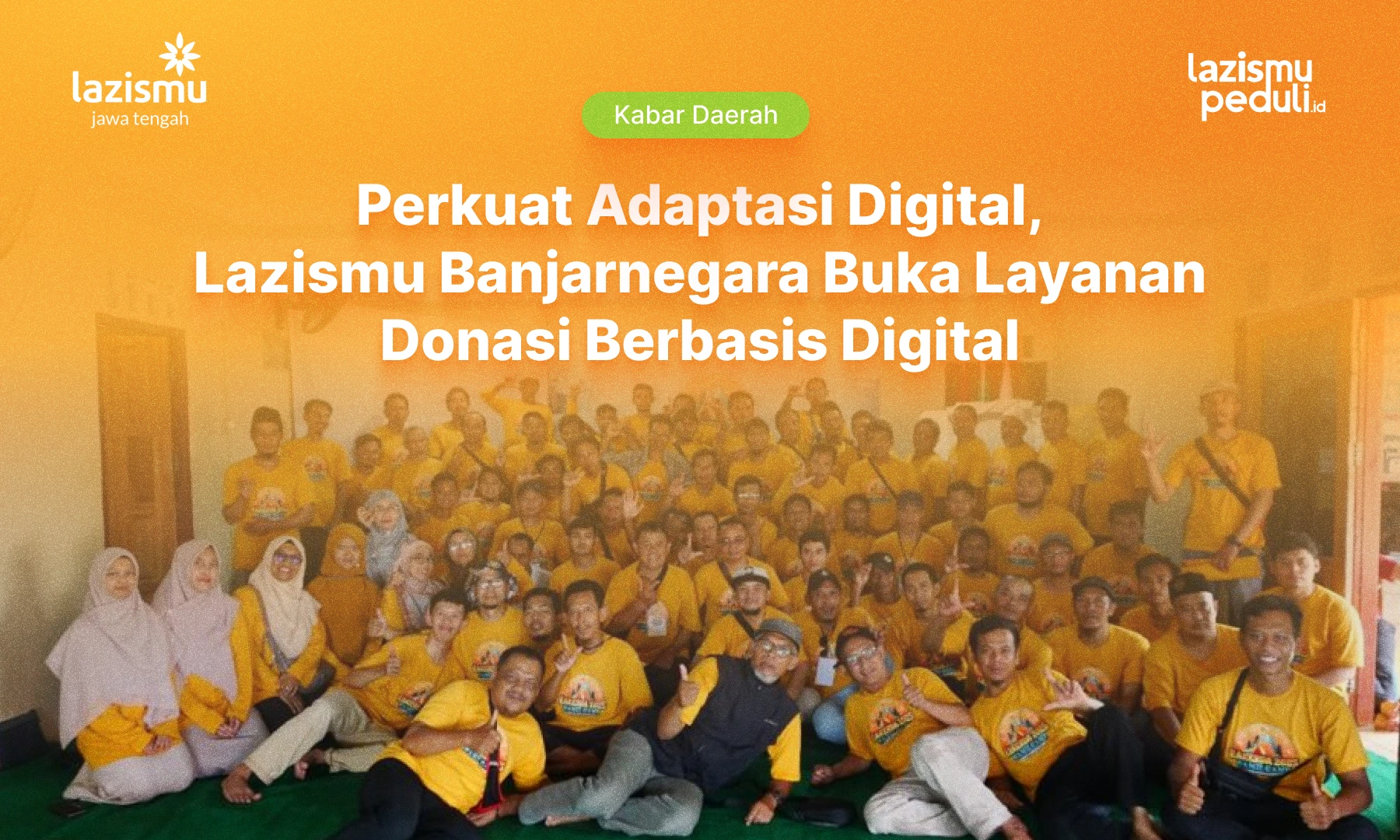 Perkuat Adaptasi Digital, Lazismu Banjarnegara Buka Layanan Donasi Berbasis Digital